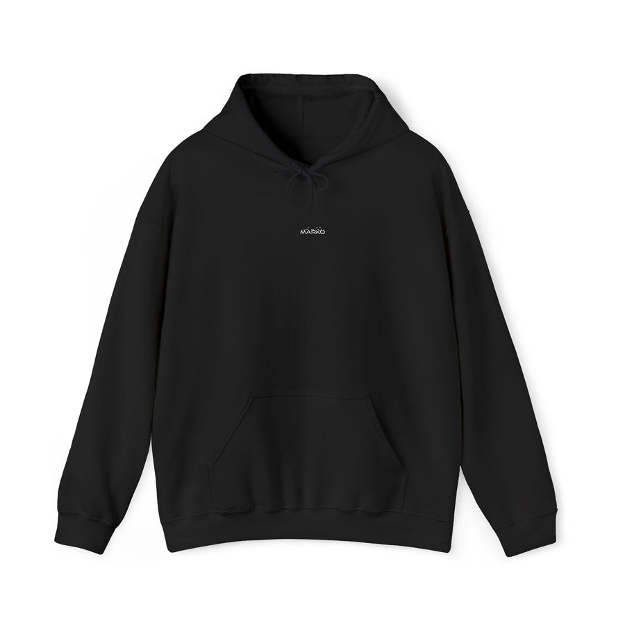 Essential MARKO Hoodie (White Logo)